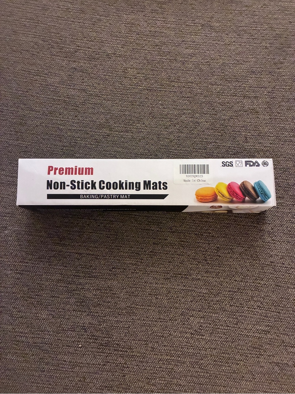2 Premium Non-Stick Cooking Mats with 2 Piping Bags and Tips